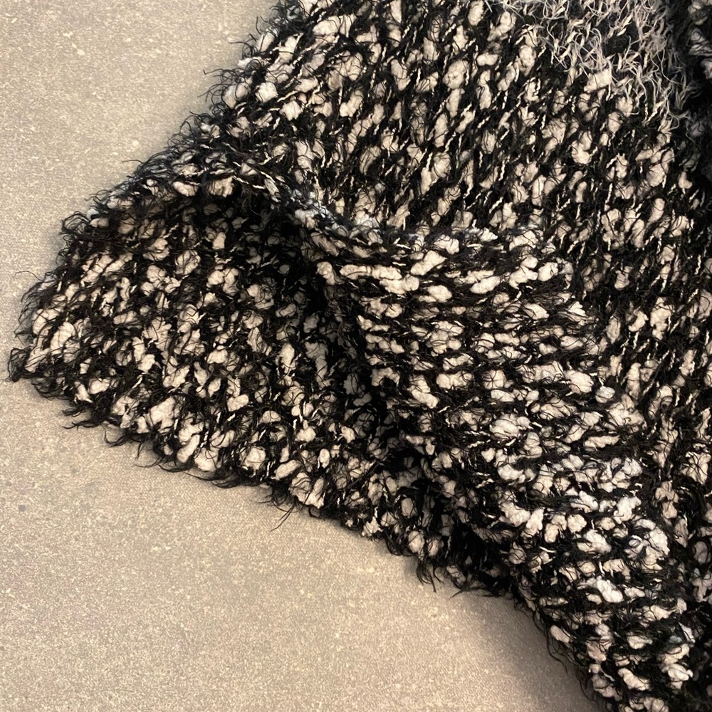 Maurices Black and Gray Cardigan Sweater with Cozy Knit - Picture 4 of 6